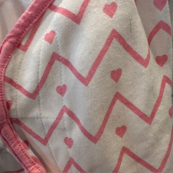 Lot of 2 Mama Cheetah Baby Girls Pink S/M 7-14 lbs Sleep Sacks Swaddle - Picture 10 of 14